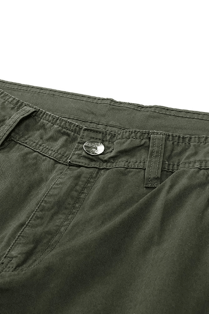 Men's Army Green Cargo Pant - FIZ&MINGL Boutique