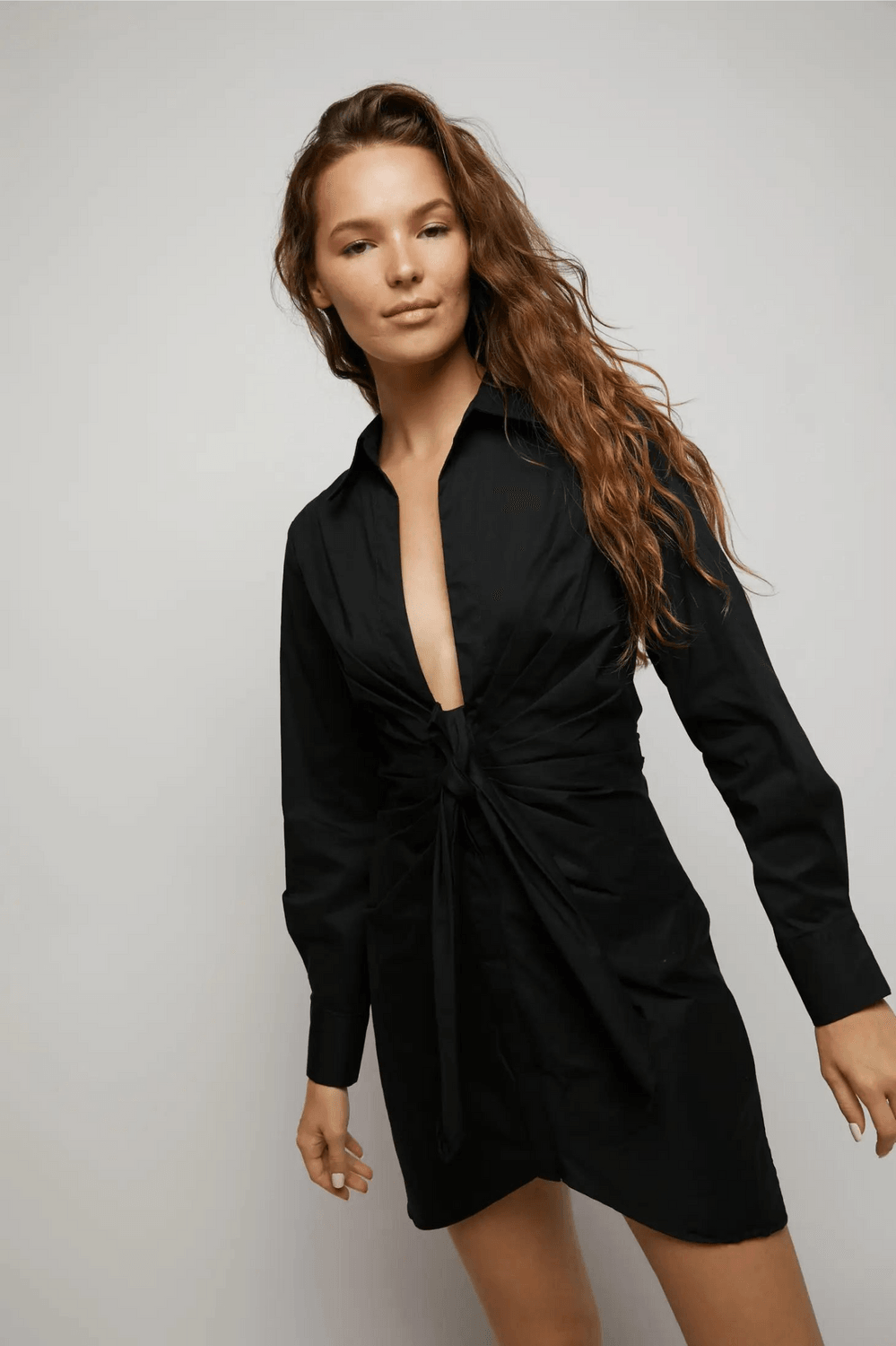 "Make a Statement" Ruched Waist Dress - FIZ&MINGL Boutique