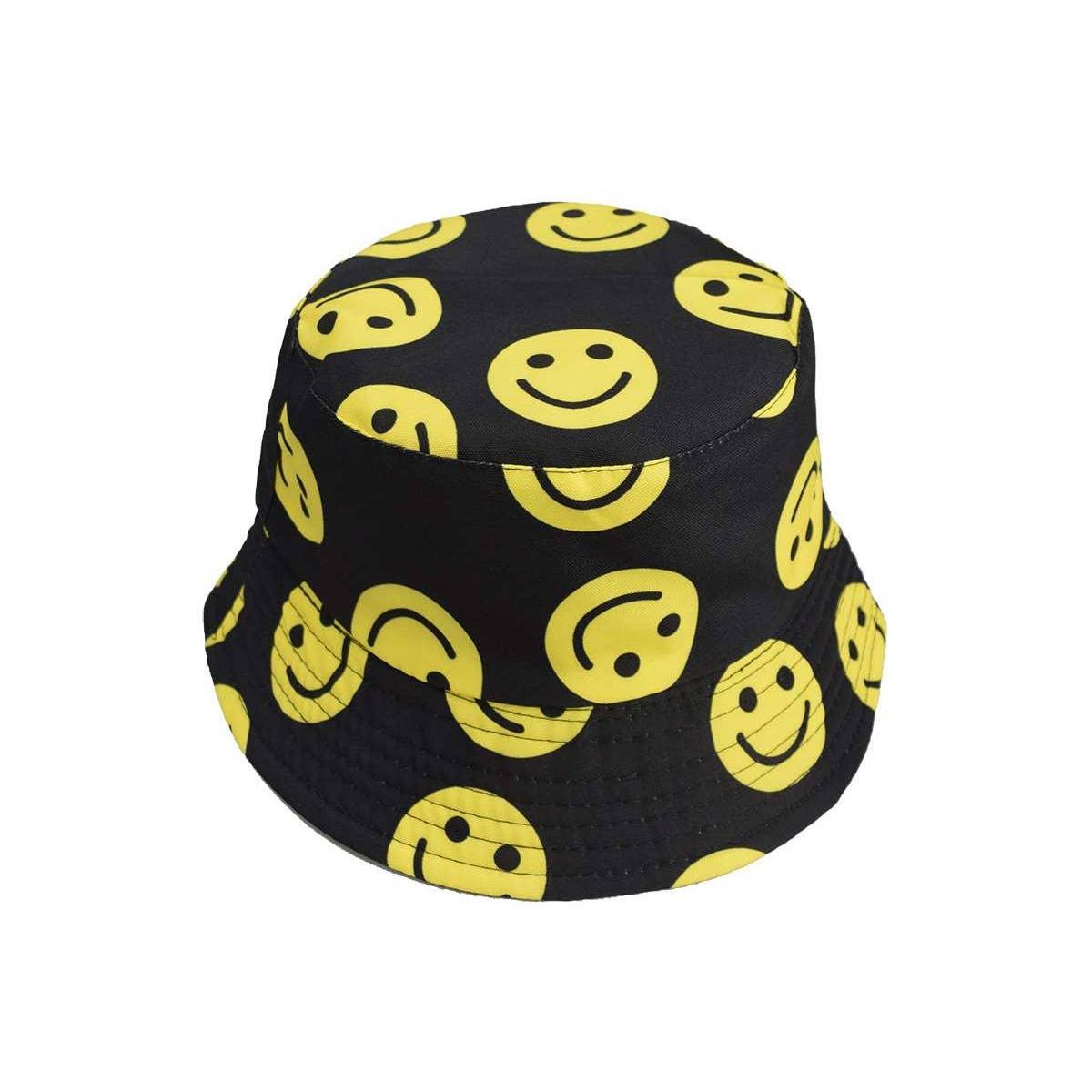 Happy Face Bucket Hat - FIZ&MINGL Boutique