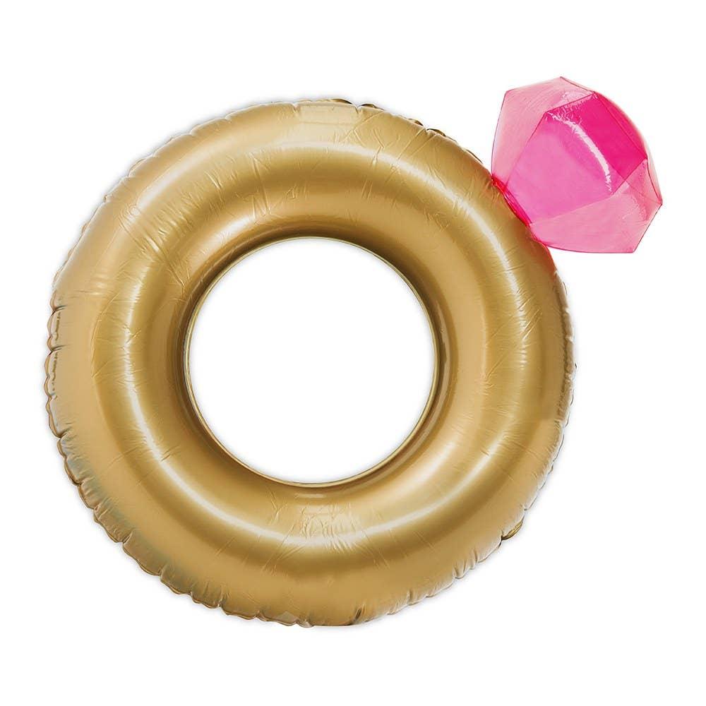 "Diamond Ring" Giant Inflatable Pool Float Toy - FIZ&MINGL Boutique